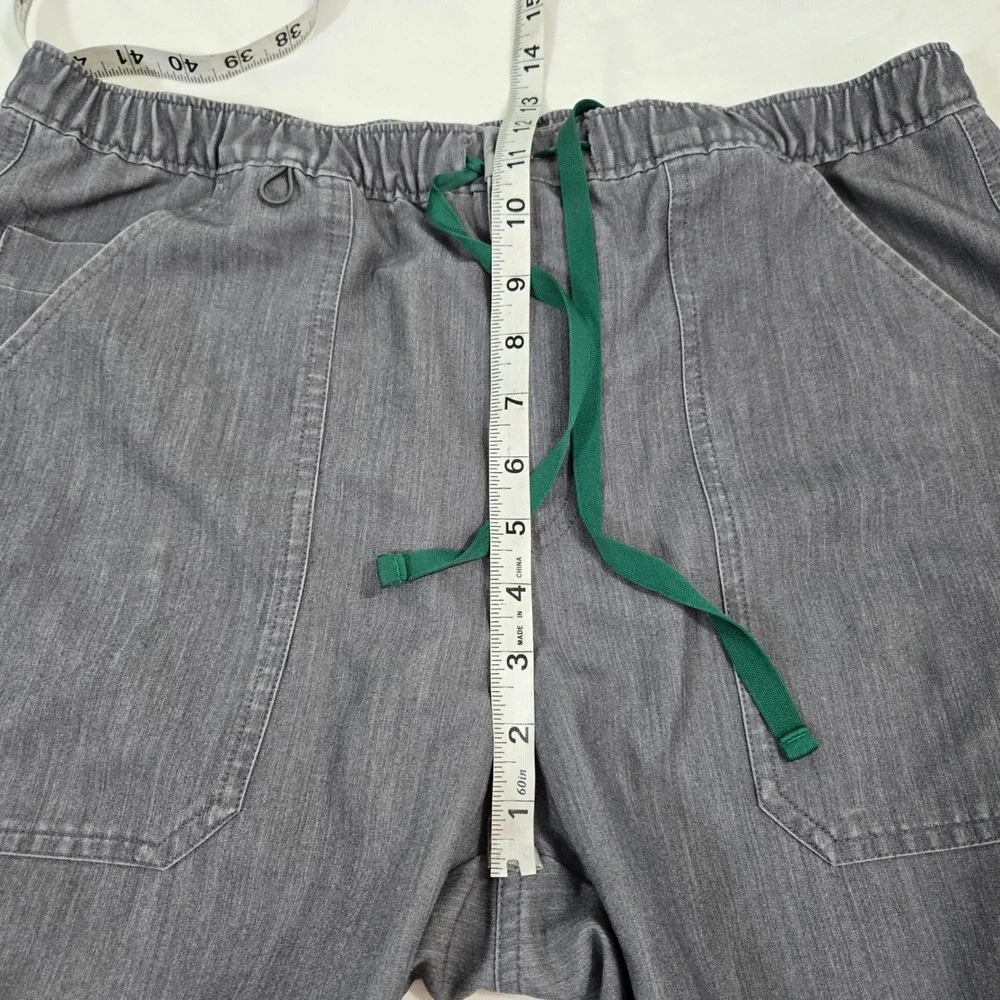 Figs Scrub Pants Mens LG Graphite Gray Technical Collection Style 32x32 Cargo